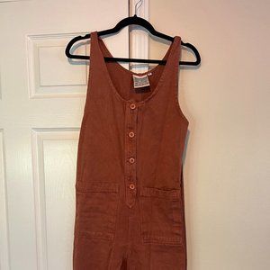 Jungmaven Button Front Jumper - Copper Size Small!